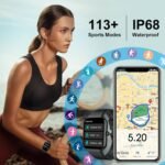 Smart Watch, 1.96" HD Smartwatch for Men Women (Answer/Make Call), 2026 Fitness Activity with Heart Rate/Sleep Monitor/Pedometer, IP68 Waterproof, 113+ Sport Modes Running Watch for Android iOS - Image 4