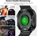 Smart Watch, 2026 AMOLED 1.43" Fitness Smartwatch for Men Women, Bluetooth 5.4 Call, 130+Sports Modes, 60+Days Flashlight, Heart Rate/Sleep Monitor, IP68 Waterproof Activity Tracker for Android iOS - Image 4