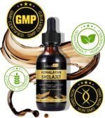 Shilajit Pure Himalayan Organic Resin Drop, Pure Himalayan Shilajit Resin Liquid Gold Supplement, Shilajit Organic Drop Rich in 85+ Trace Minerals, Shilajit for Men & Women (2.02 Fl Oz (Pack of 2)) - Image 2
