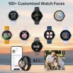 Smart Watch for Men Women(Answer/Make Calls), Smartwatch Built-in AI Voice, 1.27" HD Fitness Tracker with Heart Rate/Sleep/Step/SpO2 Monitor, 100+ Sports Modes, IP68 Waterproof Watch for Android iOS - Image 7