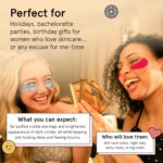 grace & stella Award Winning Under Eye Mask - Birthday Gifts for Women - Gel Eye Patches for Dark Circles, Puffy Eyes, Undereye Bags - Mothers Day Gifts for Mom - Vegan Self Care (24 Pairs, Gold) - Image 6