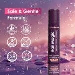 Hair Magic™ Hair Growth Serum Roll On- Multi-Peptides + Rosemary Oil for Hair Growth, Density, Beard, Eyebrows & Scalp Serum Treatment For Women & Men with Saw Palmetto - Suero Para El Cabello - Image 8