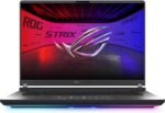 ASUS ROG Strix G16 (2025) Gaming Laptop, 16” ROG Nebula 16:10 2.5K 240Hz/3ms, NVIDIA® GeForce RTX™ 5080, Intel® Core Ultra 9 275HX, 32GB DDR5, 1TB PCIe Gen 4 SSD, Wi-Fi 7, Windows 11 Home, G615LW-AS96