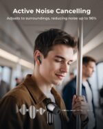 Wireless Earbuds, Ear Buds Active Noise Cancelling with Charging Case, 6.0 Bluetooth Earbuds with AI Clear Calls, 40H Playtime for Sports & Working,Stereo Sound Headphones for iPhone/Android-Night Bl - Image 3