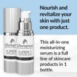 Vibriance Super C Serum for Mature Skin - All-in-One Vitamin Formula Hydrates, Firms, Lifts, Smooths, Targets Age Spots, Wrinkles, 1 fl oz - Image 2