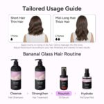 2-in-1 Korean Hair Perfume Oil & Serum with Moroccan Argan Oil & 12 Amino Acids for Dry, Damaged, Glass Hair Shine & Frizz-Control – Paraben & Alcohol-Free – White Floral Musk – 100ml / 3.38 fl oz - Image 4
