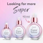 Olay Super Serum - Glow Serum for Face - Activated Niacinamide, Vitamin C & E, Collagen Peptide, AHA - 5-in-1 Benefits - Brightens, Hydrates, Smooths, Firms, Evens Tone, Proactive Anti-Aging, 1.0 Oz - Image 10