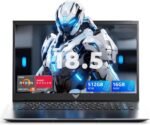 MALLRACE Laptop,18.5 Inch Laptops Computer with 8000 mAh Battery,AMD Ryzen 4300U (up to 3.7GHz),16GB DDR4 RAM 512GB SSD,WiFi,Dual Type-C,2026 Windows 11 Laptops for Business Office Student