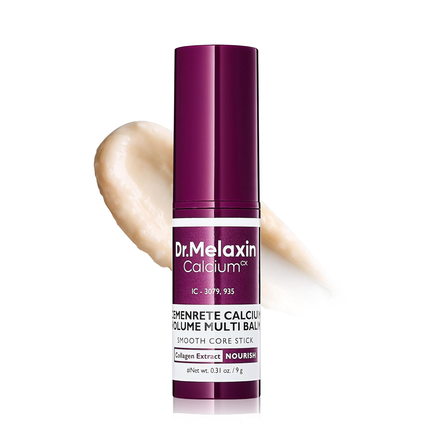 71kAOJhR9WL._SL1500_.jpg Dr.Melaxin Collagen Multi Balm Stick, Calcium & Adenosine Wrinkle Stick for Eye Neck & Face, Collagen Stick for Firming Sagging Skin, Neck Cream Eye Cream Balm, Korean Skin Care, 0.31 oz - Image 1