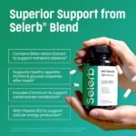 Selerb Metaburn Weight Loss Pills for Women & Men - Appetite Suppressant & Fat Burner, Metabolism Support Weight Loss Supplement with Berberine, Chromium, Green Tea & B12-60 Capsules - Image 3