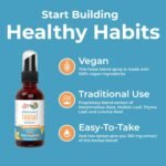 MARYRUTH'S USDA Organic Throat Spray with Mullein Leaf | Marshmallow Root & Licorice Root & Thyme Leaf | Vanilla | 4 Herbal Blend | Non-GMO | Vegan | Gluten Free | 1 Fl Oz | Up to 100 Servings - Image 7