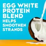 Nourishing + Coconut Milk Anti-Breakage Hair Serum for Strength & Shine, Leave-In Hair Treatment with Coconut Oil & Egg White Protein, Paraben & Sulfated-Surfactant Free, 2 Pack - Image 4