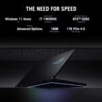ASUS ROG Strix G16 (2025) Gaming Laptop, 16” FHD+ 16:10 165Hz/3ms Display, NVIDIA® GeForce RTX™ 5050 Laptop GPU, Intel® Core™ i7 Processor 14650HX, 16GB DDR5, 1TB PCIe Gen 4 SSD, Wi-Fi 7, Win 11 Home - Image 3