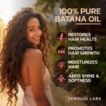 Batana Oil for Hair Growth - 100% Pure & Unrefined - Raw Natural Dr. Sebi Botana Oil - Scalp Health, Strengthens, Thickens & Hydrates - Repairs Split Ends - Prevents Hair Loss for Men & Women - Image 3