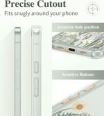GVIEWIN for Google Pixel 10a Case with Screen Protector, [Military Grade Drop Protection] Non Yellowing Clear Floral Slim Phone Cover for Women 2026 6.3"(Vibrant Spring) - Image 7