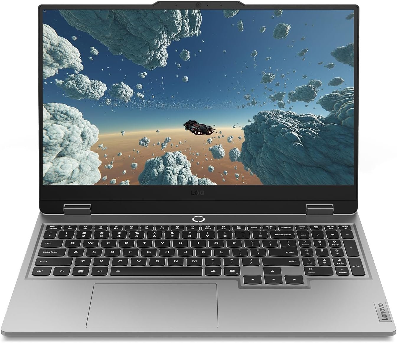71tdtRCCHbL._AC_SL1500_.jpg Lenovo Legion LOQ AI-Powered Gaming Laptop - Intel Core i7-13650HX - 15.6" FHD IPS Display, 144Hz - GeForce RTX 5050-16GB Memory - 1TB Storage - G-Sync - Luna Grey - Image 1