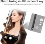 16PROMA X Unlocked Smartphone 6.9" HD Screen 6+256GB Smartphone with 128G Memory Card New System 6800mAh Long Battery Dual SIM/Fingerprint Lock/Face ID/GPS (Black) - Image 7