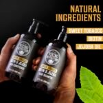 Viking Revolution Sweet Tobacco Mens Shampoo and Conditioner Set with Biotin and Jojoba Oil - Natural Hair Shampoo and Hair Conditioner for Men with Vitamin B5 - Mens Shampoo for Thinning Hair (17Oz) - Image 3