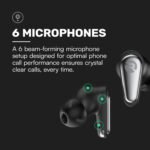 Raycon Pro Earbuds Wireless Bluetooth + 6 Microphones with Hybrid Active Noise Canceling, Sweat & Water-Resistant Earphones, Premium Wireless Ear Buds Bluetooth 40 Hours Playtime (Blue) - Image 5
