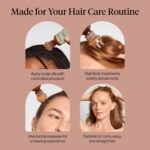 Kitsch Scalp & Hair Oil Applicator – Stainless Steel Bristles Scalp Oil Applicator for Even Distribution, Mess-Free Oiling & Head Massager Scalp – Precision Hair Care Tool for Roots & All Hair Types - Image 7