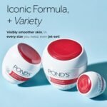 POND’S Rejuveness Face Cream – Anti-Aging Face Moisturizer with AHA’s, Vitamin E & Collagen – Daily Wrinkle Cream for Women – Hydrating Collagen Face Cream – Dermatologist Tested, 14.1 oz - Image 6