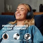 DOQAUS Bluetooth Headphones Over Ear Wireless, 90H Playtime, BT 5.4, 9 EQ Modes via App, Movie & Sleep Mode, HiFi Deep Bass, Memory Foam for Travel, Gym, Phone, PC Stocking Stuffers - Image 7