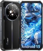 FOSSIBOT F109S Rugged Phone Unlocked, 24GB+256GB/2TB,10600mAh Battery Waterproof Phones,Android 15 Rugged CellPhones, 6.745" HD+ 1.32-inch IPS Smartphone,50MP+16MP+5MP Rugged Phone(2026 deep Blue) | 24GB+256GB+2TB, 50MP+16MP+5MP, Android 15, deep Blue