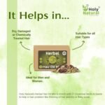 Herbal Hair Oil Mix | 76 g x 3 packs | 21 Essential herbs for hair growth | Make your own hair oil with 21, 100% Natural herbs & Seeds | Product of India - Image 3