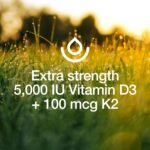 Fresh Nutrition Vegan Vitamin D3 + K2 Capsules - 5000 IU D3 + 100mcg K2 as MK-7 for Optimal Absorption - Immune Health, Bone Health, Mood - Non GMO - 90 Capsules, 3 Month Supply - Image 5