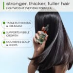 Ella & Eden Hair Growth Oil with Rosemary, Castor, Peppermint Oils & Biotin - Dry Scalp Treatment - Strengthening, Repairing, Soothing - 2 Fl Oz Glass Bottle - Image 9