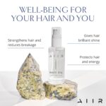 AIIR Jade Hair Oil - Treatment for Dry, Damaged or Curly, Frizzy Hair - Brilliant Shine and Moisture Lock, Hair Products for Women - 2 fl oz - Image 2