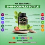 Bariatric Multivitamin - 45 mg Iron Supplements - Made in USA - for Women & Men - All-in-One, 21 Essential Vitamins - Gastric Sleeve Support - Free of Sugar, Gluten & Soy - 180 Capsules, Once Daily - Image 5
