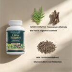 120 Capsules Milk Thistle Liver Cleanse Detox & Repair Supplement -Formulated Happy Liver Support - Liquid Herbal Supplements for Liver Health-Made in USA - Image 3