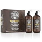 Viking Revolution Sweet Tobacco Mens Shampoo and Conditioner Set with Biotin and Jojoba Oil - Natural Hair Shampoo and Hair Conditioner for Men with Vitamin B5 - Mens Shampoo for Thinning Hair (17Oz) - Image 7