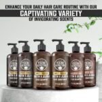 Viking Revolution Sweet Tobacco Mens Shampoo and Conditioner Set with Biotin and Jojoba Oil - Natural Hair Shampoo and Hair Conditioner for Men with Vitamin B5 - Mens Shampoo for Thinning Hair (17Oz) - Image 6