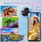 FOSSIBOT S5 Android 15 Cell Phone(2026), 16GB+128GB/2TB Unlocked Phone, 6.88" Display Smartphones, 6000mAh Battery 4G Dual Sim Mobile Phones, 13MP+8MP Camera, Gemini Al Octa-core Chipset/GPS/BT5.0 - Image 5