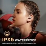 Monster Open Ear AC520 Headphones, Bluetooth 6.0 Wireless Earbuds with HiFi Sound, Open Ear Earbuds with 24H Playtime, Unique Handbag Design, ENC Clear Call, IPX6 Resistance（White） - Image 8