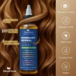 Rosemary, Tea Tree, & Castor Oil for Hair Growth & Dandruff Relief (6.7 fl oz), Infused with Biotin, Black Sesame, Grapeseed, Jojoba, & Vitamin E Oils for Dry, Itchy Scalp, Thickening & Hydration - Image 7