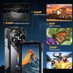 FOSSIBOT 2026 F113 20000mAh/33W 5G Rugged Phone Unlocked, 36GB+256GB/2TB MediaTek Dimensity 7050+ Gaming Phone, 6.78" FHD+120Hz Gorilla Glass Android 15, 50m Ultra-Long-Range Smartphone - Image 6