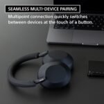 Sony WH-1000XM5 Premium Noise Canceling Headphones, Auto NC Optimizer, 30-Hour Battery, Alexa Voice Control, Black - Image 7