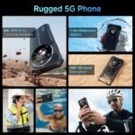 FOSSIBOT F109 5G Rugged Phone Unlocked, 24GB+256GB/2TB,10600mAh Battery Waterproof Phones,Android 14 Rugged Cell Phone, 6.745" HD+ 1.32-inch IPS Smartphone,50MP+16MP+5MP Rugged Phone(2026 deep Blue) | T-Mobile - Image 6