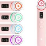 medicube Booster Pro | 6-in-1 Real Glass Glow Beauty Massager | for Clear, Radiant, Firmer-Looking Skin | Korean Skin Care | Pink