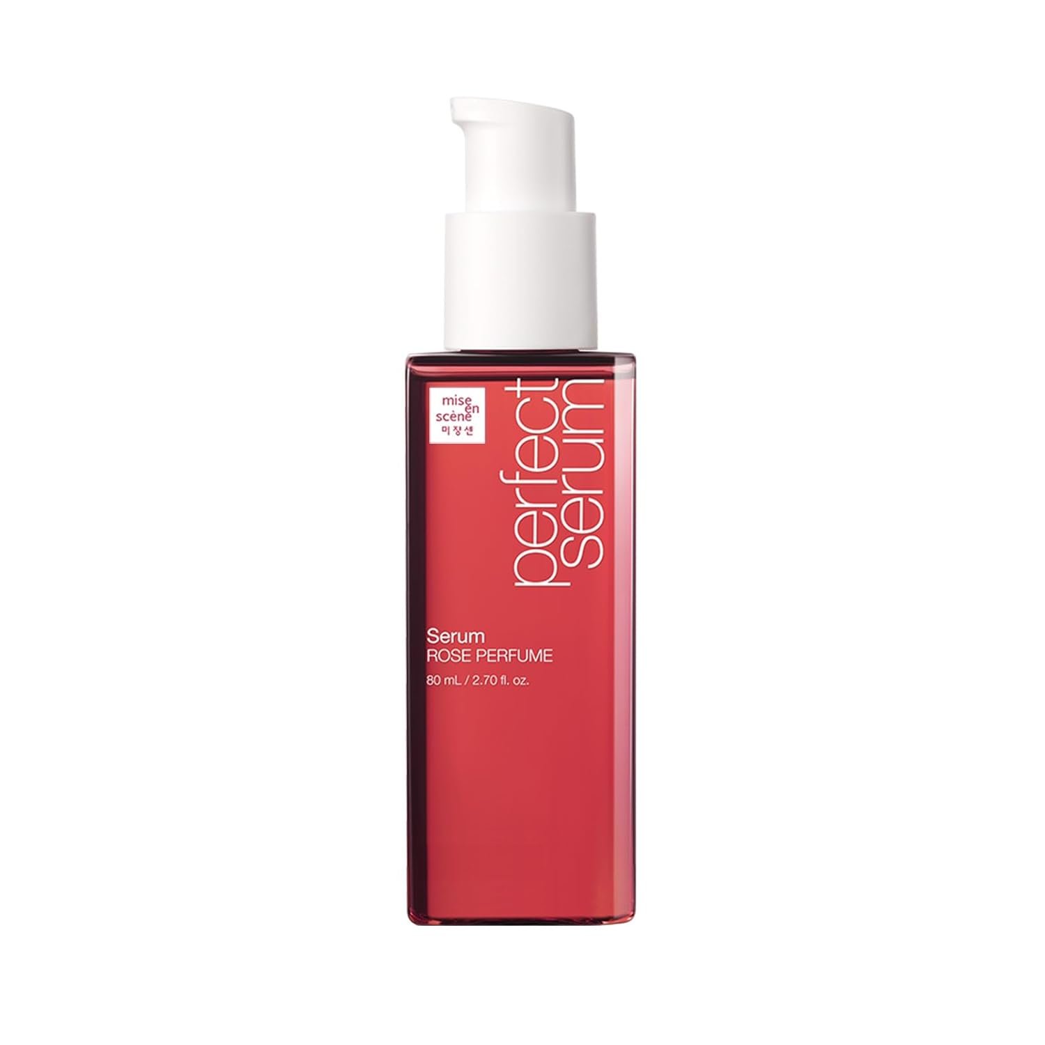 512w0-OT5fL._SL1500_.jpg Mise En Scene Perfect Rose Perfume Serum - Hair Refreshing Oil for Dry Hair | Heat Protectant | Argan Oil | Damage Repair | Korean Hair Care | Frizz Ease Essence | Dermask Rose Scent 2.70 Fl. Oz. - Image 1