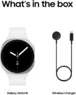 Samsung Galaxy Watch 8 (2025) 40mm Bluetooth Smartwatch, Cushion Design, GPS Fitness Tracker, Sleep Coaching, Running Coach, Energy Score, Heart Rate Tracking, Silver [US Version, 2 Yr Warranty] - Image 10