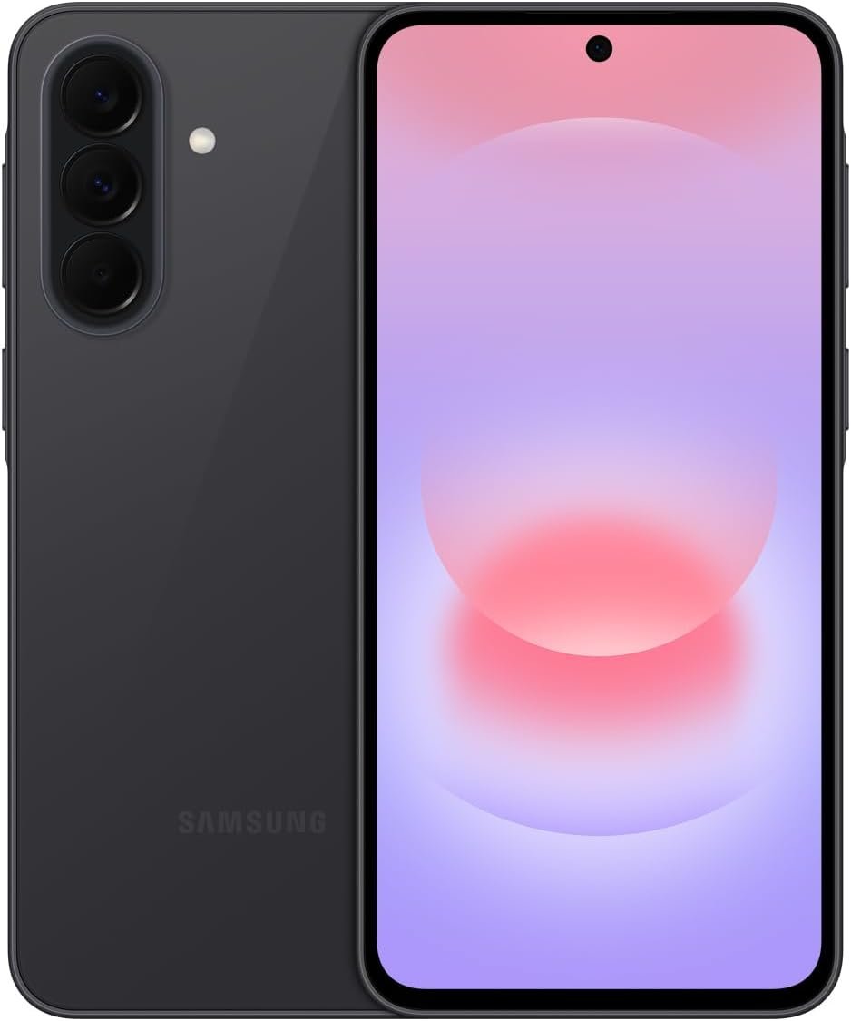 5172k5P8aOL._AC_SL1500_.jpg Samsung Galaxy A37 5G (2026), Unlocked Android Smartphone, 128GB, AMOLED Display, Triple Camera, IP68, Slim Phone, 5000mAh Battery, US Version, US 1 Yr Warranty, Awesome Charcoal - Image 1