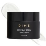 DIME Beauty Dewy Day Cream - Anti-Aging Hydrating Face Moisturizer with Rosehip Oil, Ceramides and Snow Mushroom for Dry and Combination Skin, Vegan and Cruelty-Free, 1.7 oz / 50 ml