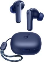 Soundcore by Anker P20i True Wireless Earbuds, 10mm Drivers with Big Bass, Bluetooth 5.3, 30H Long Playtime, Water-Resistant, 2 Mics for AI Clear Calls, 22 Preset EQs, Customization (Blue)