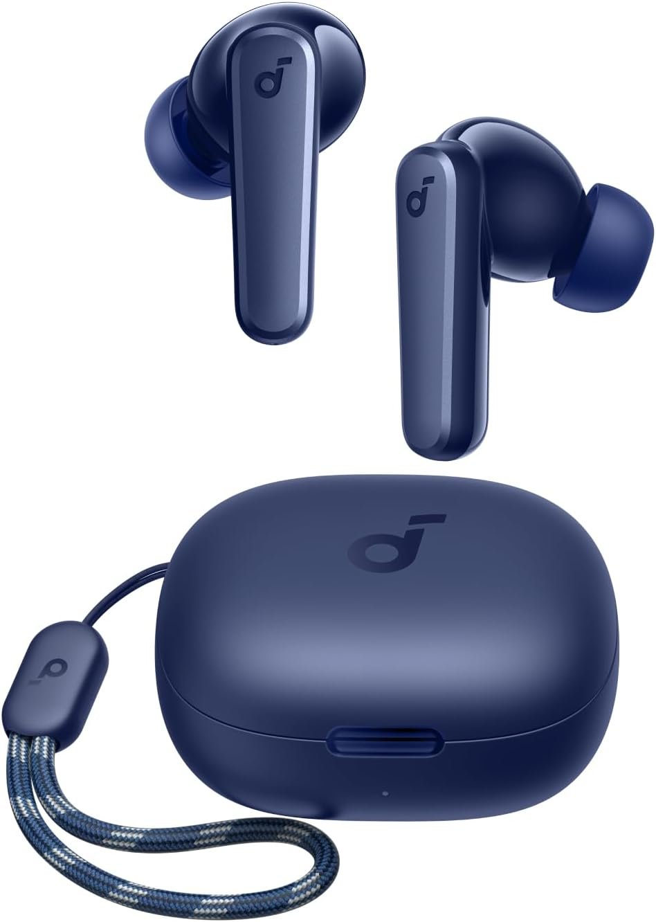 51GbU4yIv4L._AC_SL1500_.jpg Soundcore by Anker P20i True Wireless Earbuds, 10mm Drivers with Big Bass, Bluetooth 5.3, 30H Long Playtime, Water-Resistant, 2 Mics for AI Clear Calls, 22 Preset EQs, Customization (Blue) - Image 1