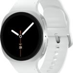 Samsung Galaxy Watch 8 (2025) 40mm Bluetooth Smartwatch, Cushion Design, GPS Fitness Tracker, Sleep Coaching, Running Coach, Energy Score, Heart Rate Tracking, Silver [US Version, 2 Yr Warranty]