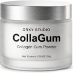 Collagen Gum Powder, Collagen Powder for Gums, with Hydroxyapatite and Collagen Peptides for Gum Care, 1.76 Oz / 50g (1 PCS)